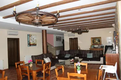Zona de estar de Casa Rural Aguas del Venero