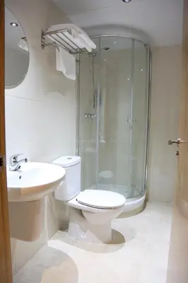 Un baño de Hostal Santel San Marcos