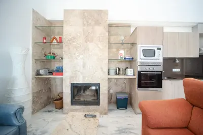 Una cocina o zona de cocina en NAVAQUESERA MIRADOR DE GREDOS