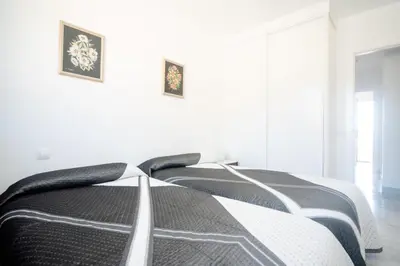 Cama o camas de una habitación en NAVAQUESERA MIRADOR DE GREDOS