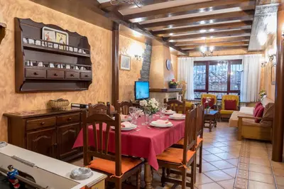 Zona de estar de Casas Rurales Florentino
