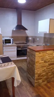 Una cocina o zona de cocina en Casa Rural Abuela Isabel