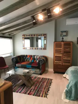 Zona de estar de Charcos de Gredos