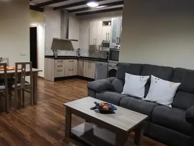 Una cocina o zona de cocina en Casa Rural Mirador del Valle
