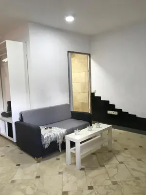 Zona de estar de Loft Arco del Cristo.