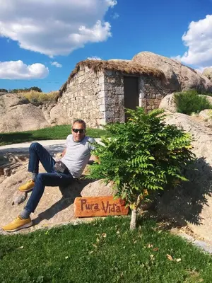 Paisaje cerca of this country house