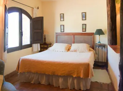 Cama o camas de una habitación en Finca El Carpintero
