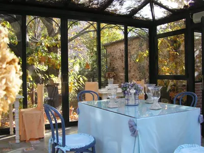 Jardín al aire libre en Finca El Carpintero