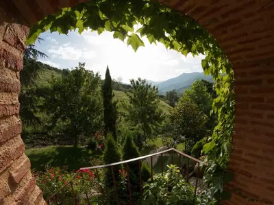 Paisaje cerca of this country house
