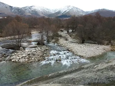 Paisaje cerca of this country house