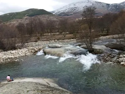 Paisaje cerca of this country house