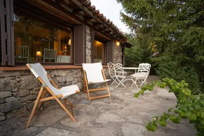 Jardín al aire libre en Posada Real La Casa de Arriba