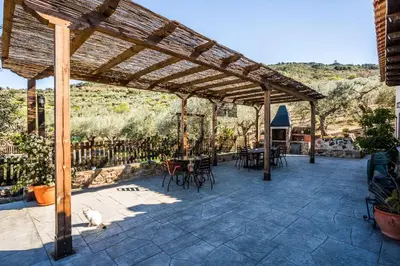 Un balcón o terraza de Casa Rural La Huerta de Los Nogales
