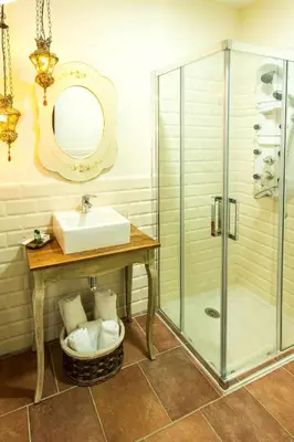 Un baño de Casa Rural La Huerta de Los Nogales