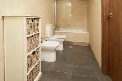 Un baño de Apartamento Turístico Centro Monumental -- Caceres