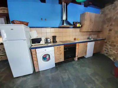 Una cocina o zona de cocina en Casa Rural El Caño de Abajo