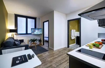 Comida en o cerca de este apartamento