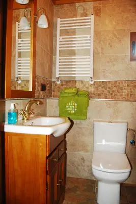 Un baño de casa rural La Gabina