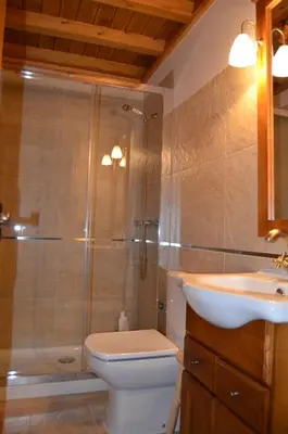Un baño de casa rural La Gabina