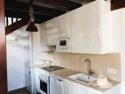 Una cocina o zona de cocina en EL PAJAR DE LA ADRADA