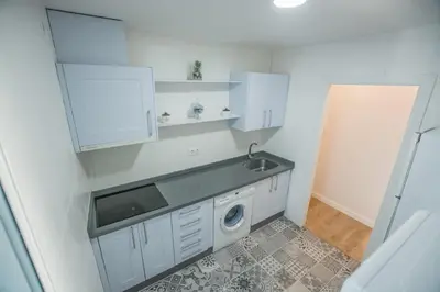Una cocina o zona de cocina en Apartamento Plaza Mayor Cáceres