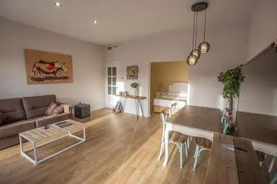 Zona de estar de Apartamento Plaza Mayor Cáceres