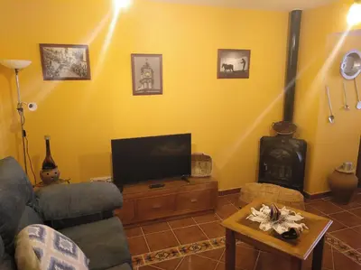 Zona de estar de Casa Rural La Santiaga