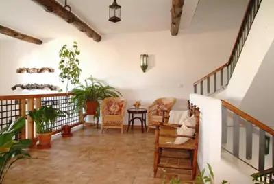 Zona de estar de Casa Rural Las Avutardas