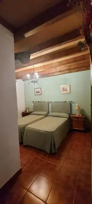 Cama o camas de una habitación en La Casa del Marques