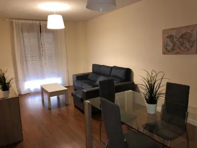 Zona de estar de Apartamento puente romano P2 1G