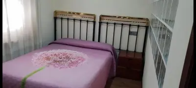 Cama o camas de una habitación en APARTAMENTOS SALAMANCA PUERTA ZAMORA, Centro, Wifi, 2 habitaciones, Parking