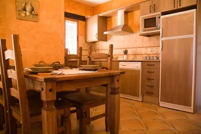 Una cocina o zona de cocina en Complejo Peñafiel