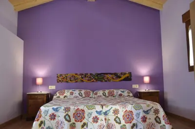Cama o camas de una habitación en Casa Atenea