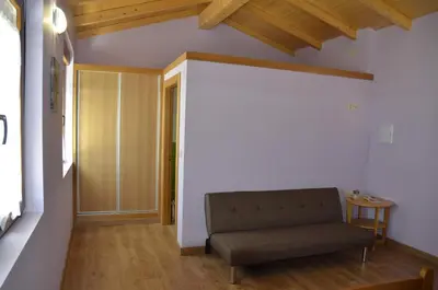 Zona de estar de Casa Atenea