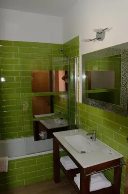 Un baño de Casa Atenea