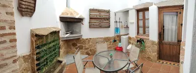 Zona de estar de La casina de Carmina
