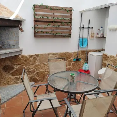 Un patio o zona al aire libre en La casina de Carmina