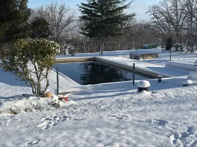 Casa Rural Fuentecillas en invierno
