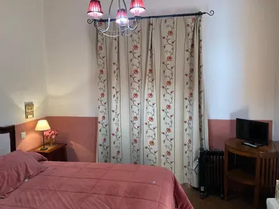 Cama o camas de una habitación en Casa Rural Valdevilano