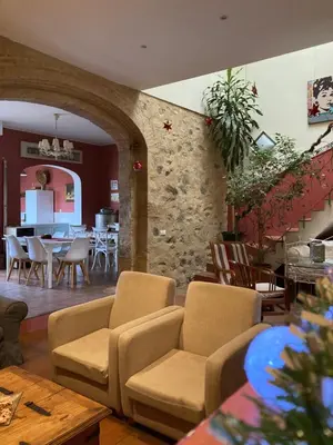 Zona de estar de Casa Rural Valdevilano