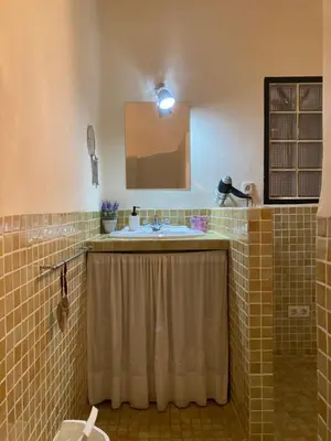 Un baño de Casa Rural Valdevilano