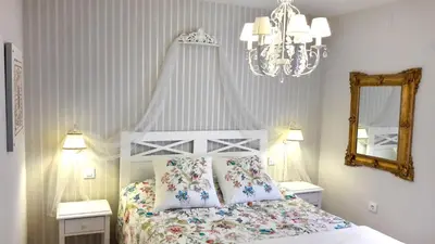 Cama o camas de una habitación en CACERES SOL