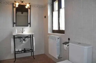 Un baño de La Quinta Del Chocolatero