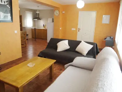 Zona de estar de Apartamento Rural 