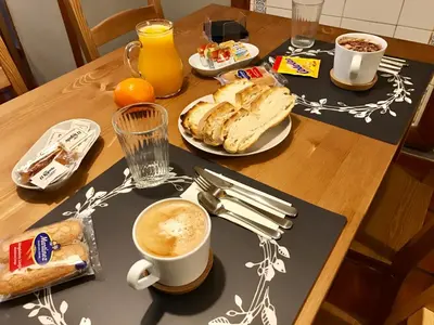 Comida en o cerca de este hostal o pensión