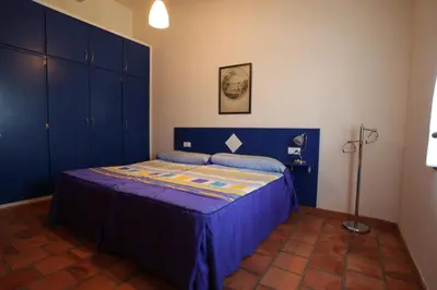 Cama o camas de una habitación en Casa Rural Apartamento 
