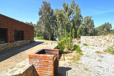 Jardín al aire libre en Casa Rural 