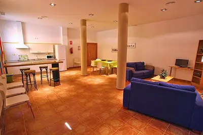Zona de estar de Casa Rural 