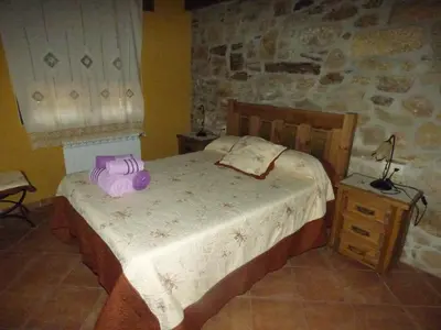 Cama o camas de una habitación en Un Rincón Salmantino