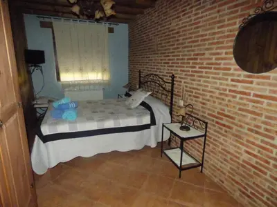 Cama o camas de una habitación en Un Rincón Salmantino
